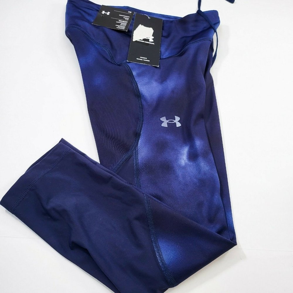 Under Armour Fly Fast Legging Women's Running Training Blue Size XS 1353511-410 - Picture 4 of 10